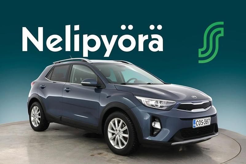 Käytetty Kia Stonic EX 120 HP (88 kW) 2020 Sininen Katumaasturi