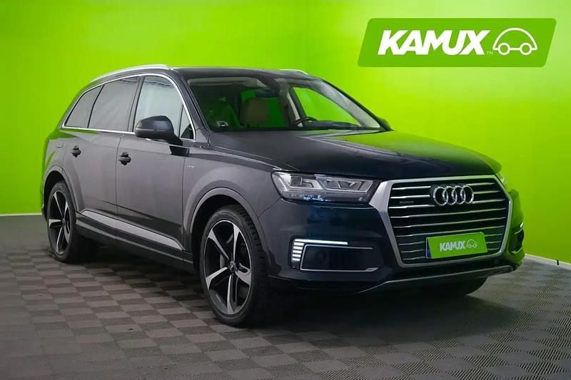 Sininen Käytetty 2017 Audi Q7 Business Katumaasturi | 26 800 € (Hyvä tarjous) - Kuva 1/4