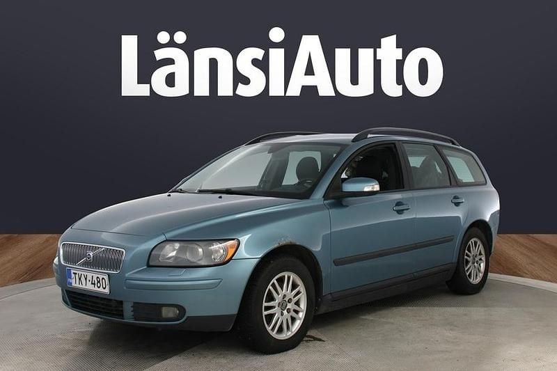 Turkoosi Käytetty 2007 Volvo V50 Farmari | 3 790 € (Perustarjous) - Kuva 1/2