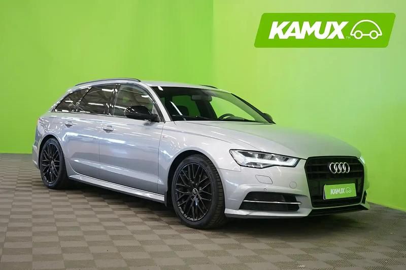 Hopea / harmaa Käytetty 2018 Audi A6 Business Farmari | 18 650 € (Supertarjous) - Kuva 1/4