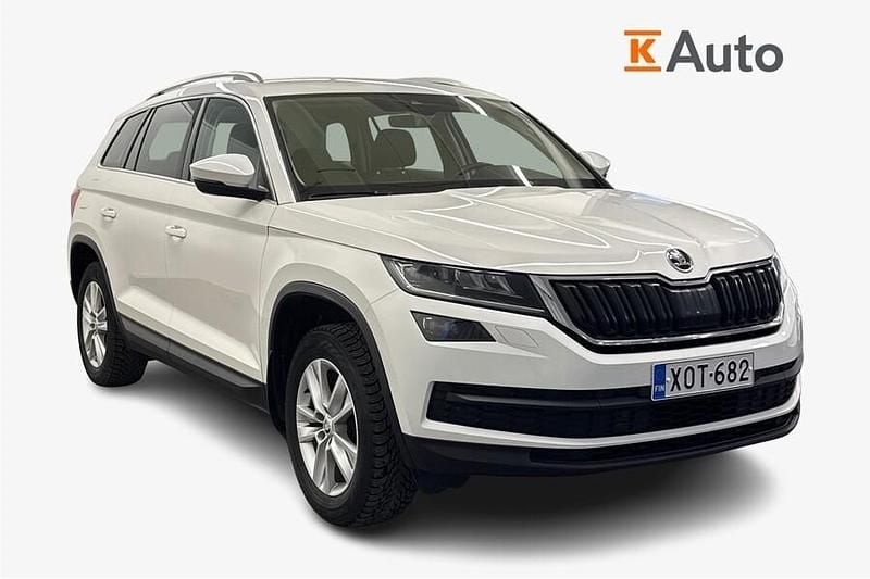 Käytetty Skoda Kodiaq Ambition 150 HP (110 kW) 2018 Valkoinen Katumaasturi
