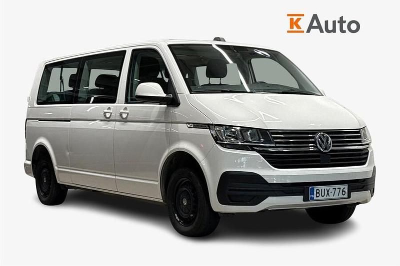 Valkoinen Käytetty 2022 VW Caravelle Comfortline Tila-auto | 52 890 € (Perustarjous) - Kuva 1/4