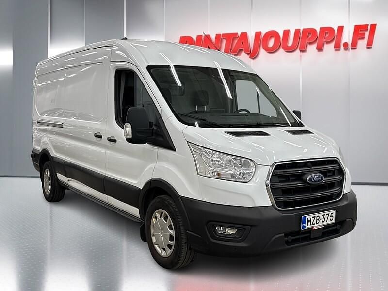 Valkoinen Käytetty 2021 Ford Transit Trend Van | 22 080 € (Hyvä tarjous) - Kuva 1/3