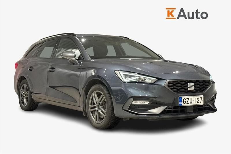 Harmaa Käytetty 2021 Seat Leon FR Farmari | 16 990 € (Perustarjous) - Kuva 1/3