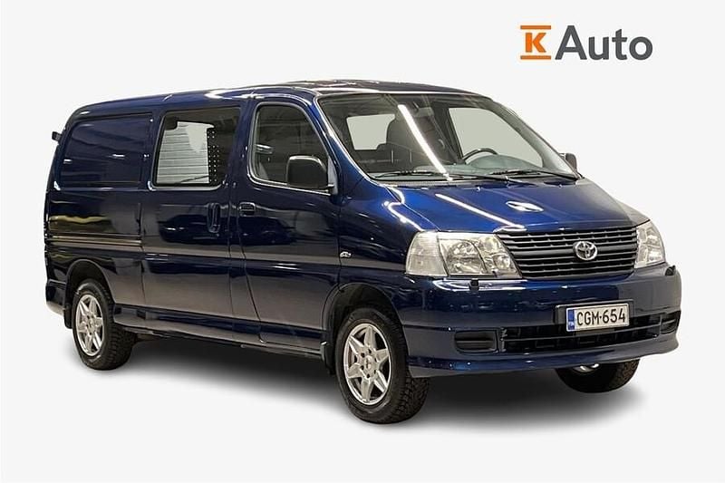Käytetty Toyota HiAce 95 HP (69 kW) 2007 Sininen Van