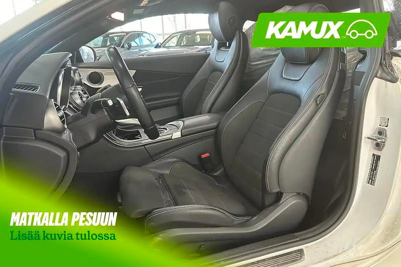 Käytetty Mercedes C200 AMG 184 HP (135 kW) 2019 Valkoinen Coupe - kaksiovinen