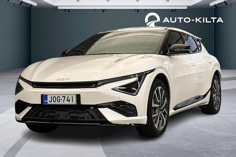 Valkoinen Käytetty 2025 Kia EV6 GT-Line Katumaasturi | 53 850 € (Kallis) - Kuva 1/4