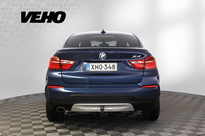 Käytetty BMW X4 Sport Line 190 HP (139 kW) 2016 Sininen Katumaasturi