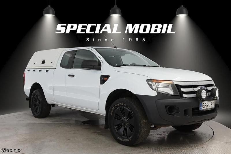 Valkoinen Käytetty 2012 Ford Ranger XL Nouto | 18 790 € (Perustarjous) - Kuva 1/4