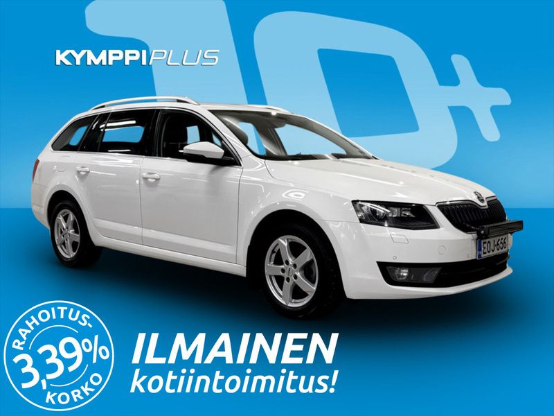 Valkoinen Käytetty 2017 Skoda Octavia Style Farmari | 13 400 € (Hyvä tarjous) - Kuva 1/2