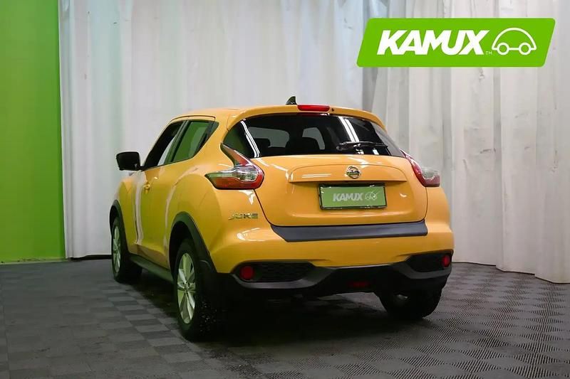 Käytetty Nissan Juke Acenta 117 HP (86 kW) 2016 Keltainen / beige Katumaasturi