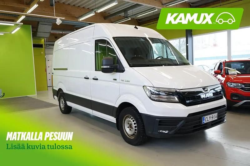 Käytetty MAN TGE 177 HP (130 kW) 2020 Valkoinen Van