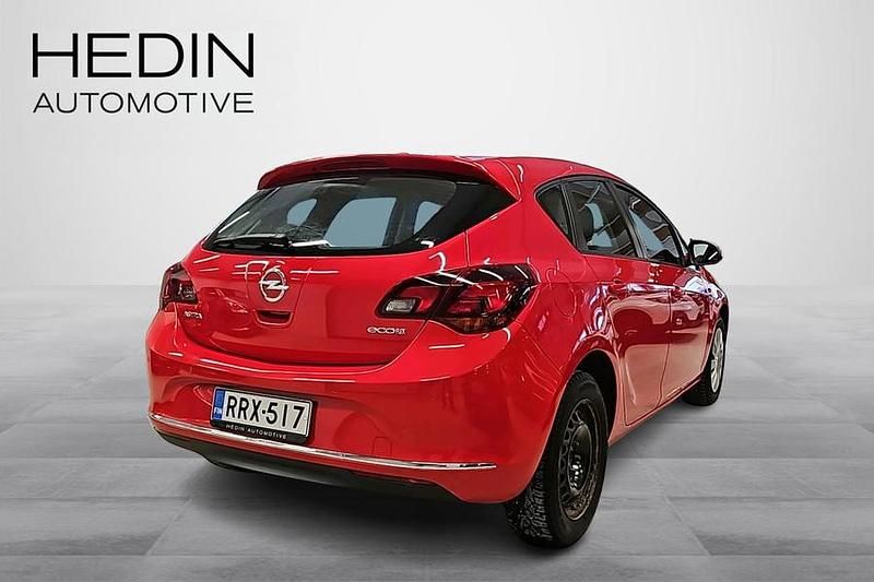 Käytetty Opel Astra Enjoy 120 HP (88 kW) 2014 Punainen Viistoperä