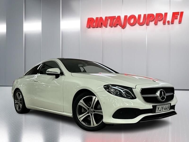 Käytetty Mercedes E220 194 HP (142 kW) 2018 Valkoinen Coupe - kaksiovinen