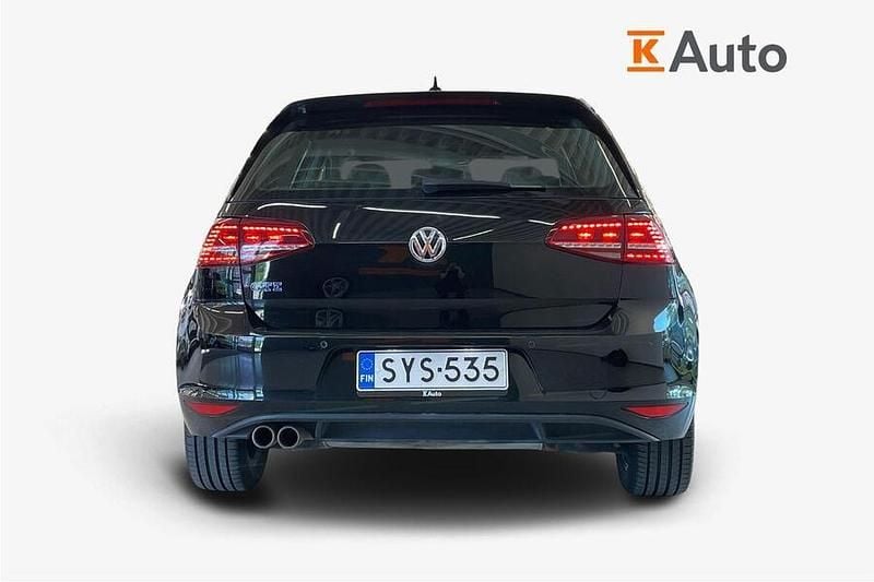 Käytetty VW Golf VII GTE 204 HP (150 kW) 2015 Musta Viistoperä