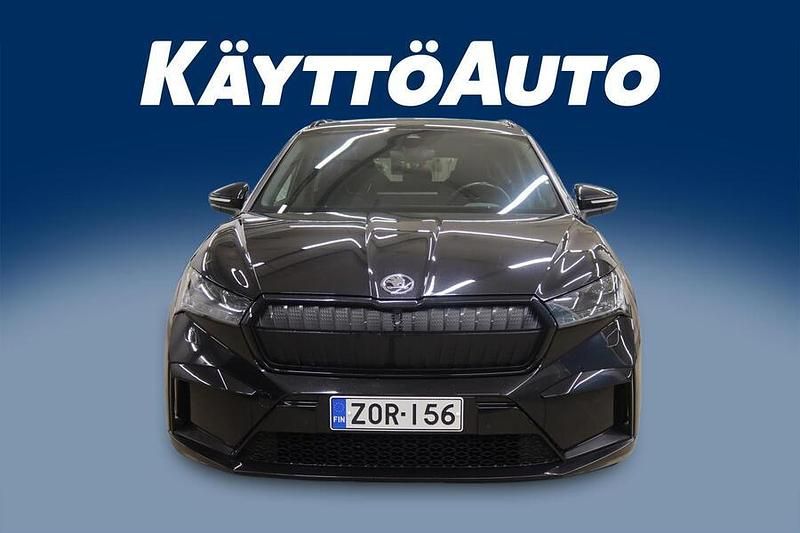 Käytetty Skoda Enyaq iV SportLine 150 kW (204 HP) 2022 Musta Katumaasturi