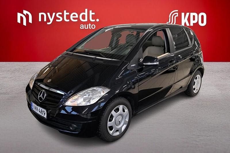Käytetty Mercedes A150 Business 95 HP (69 kW) 2009 Musta Tila-auto