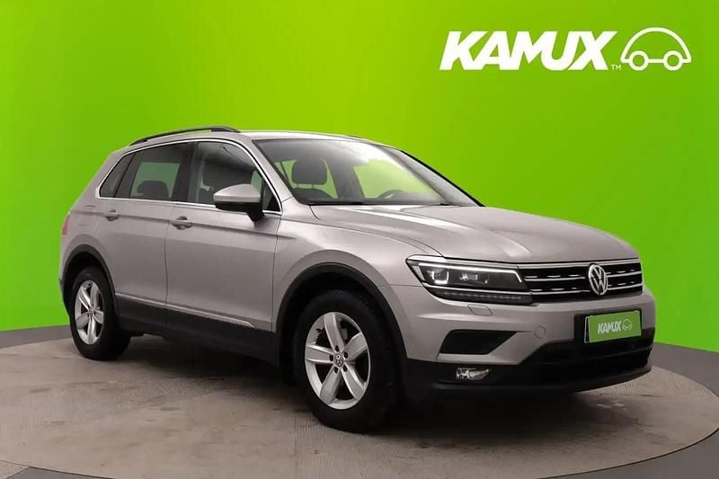 Käytetty VW Tiguan Comfortline 204 HP (150 kW) 2018 Hopea / harmaa Katumaasturi