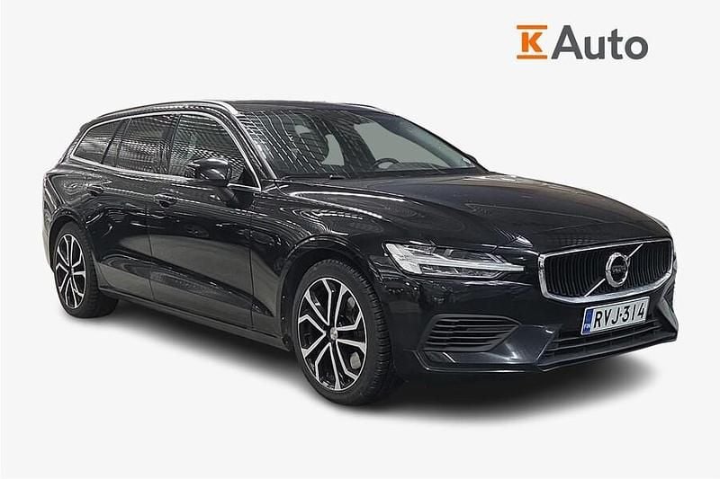Käytetty Volvo V60 Momentum 340 HP (250 kW) 2020 Musta Farmari