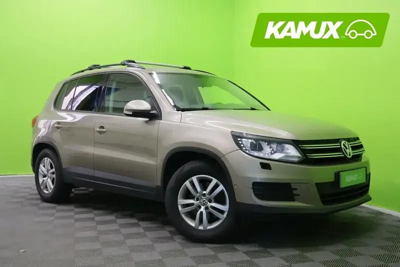Musta Käytetty 2014 VW Tiguan Trendline Katumaasturi | 8 790 € (Supertarjous) - Kuva 1/4