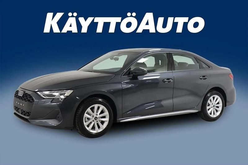 Uusi Audi A3 Advanced 116 HP (85 kW) 2026 Manhattan harmaa met Sedan