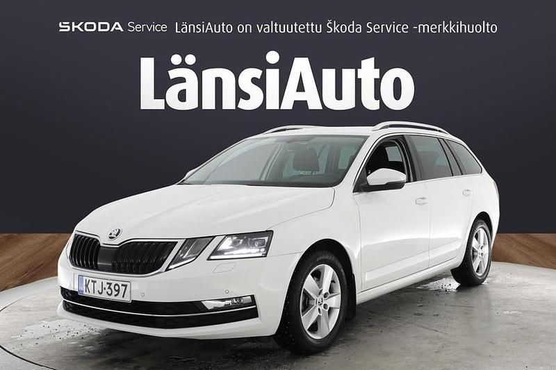 Käytetty Skoda Octavia Style 116 HP (85 kW) 2018 Valkoinen Farmari