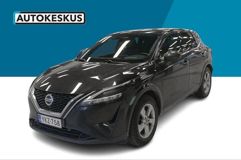 Musta Käytetty 2022 Nissan Qashqai Tekna Katumaasturi | 25 900 € (Hieman kallis) - Kuva 1/2