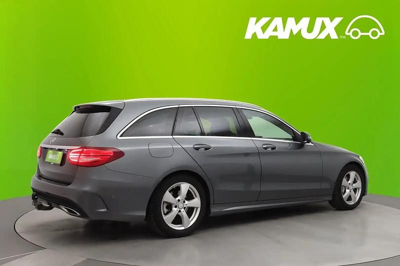 Käytetty Mercedes C220 Premium 170 HP (125 kW) 2016 Hopea / harmaa Farmari