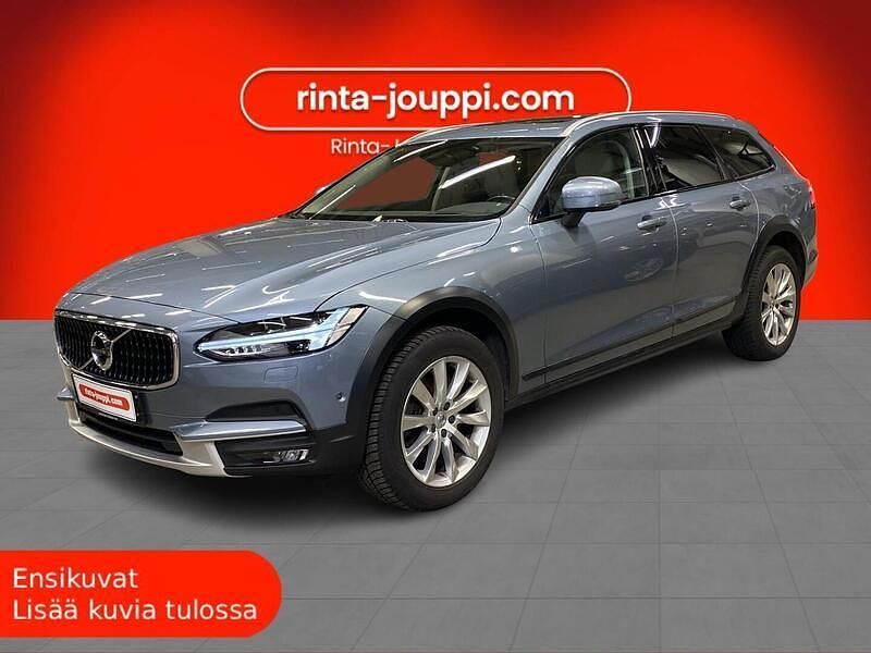 Sininen Käytetty 2019 Volvo V90 CC Farmari | 35 900 € (Perustarjous) - Kuva 1/3