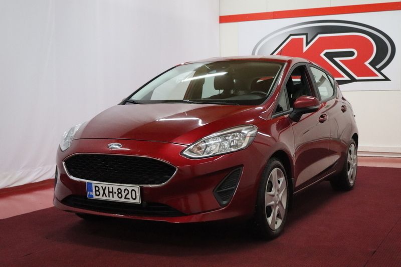Punainen Käytetty 2019 Ford Fiesta Trend Viistoperä | 8 240 € (Perustarjous) - Kuva 1/4