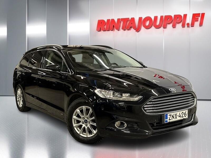 Musta Käytetty 2017 Ford Mondeo Titanium Farmari | 13 670 € (Hyvä tarjous) - Kuva 1/4