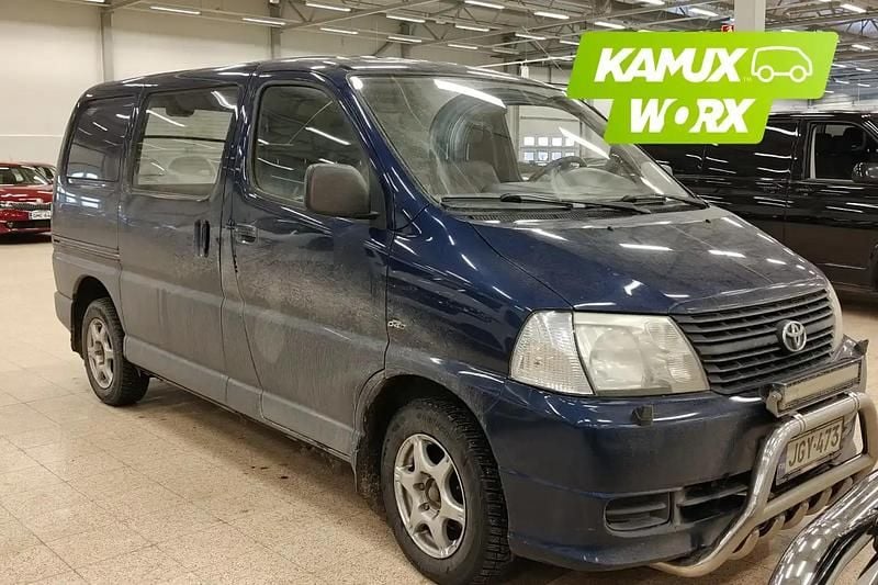 Käytetty Toyota HiAce 95 HP (69 kW) 2007 Sininen Van