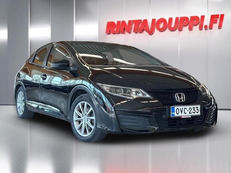 Musta Käytetty 2016 Honda Civic Comfort Viistoperä | 12 400 € (Perustarjous) - Kuva 1/3