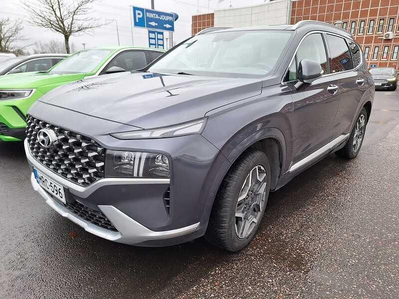 Harmaa Käytetty 2021 Hyundai Santa Fe Premium Katumaasturi | 29 570 € (Perustarjous) - Kuva 1/4