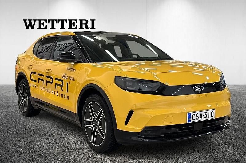 Käytetty Ford Capri Extended Range 250 kW (340 HP) 2025 Keltainen Katumaasturi