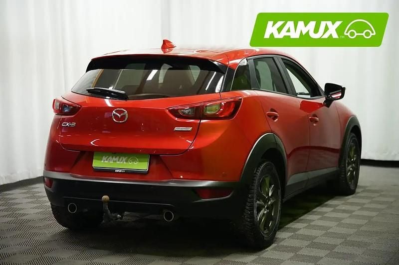 Käytetty Mazda CX-3 Touring 120 HP (88 kW) 2016 Punainen Katumaasturi