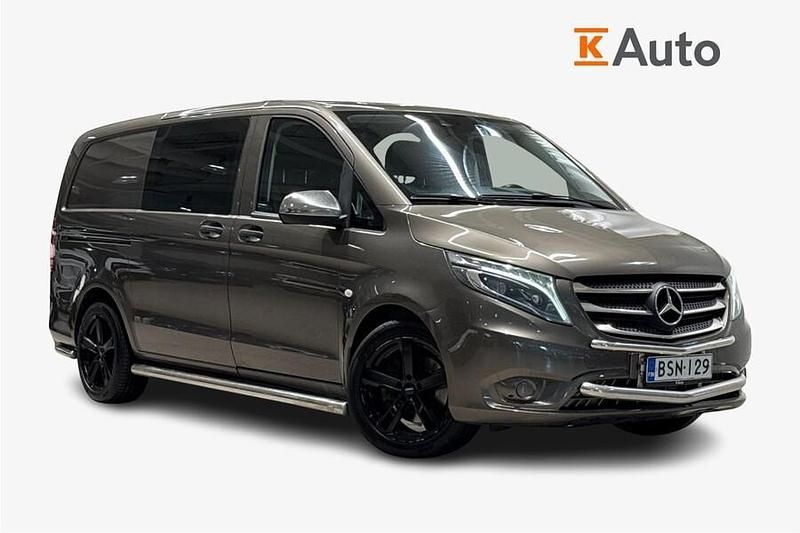 Harmaa Käytetty 2015 Mercedes Vito Tila-auto | 21 890 € - Kuva 1/3