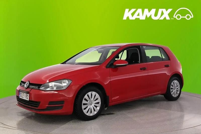 Käytetty VW Golf VII Trendline 86 HP (63 kW) 2014 Punainen Sedan