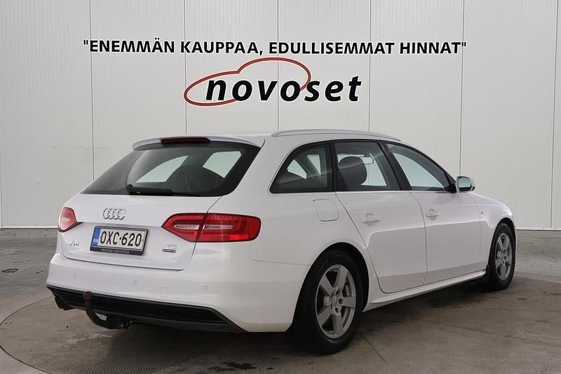 Käytetty Audi A4 S-Line 190 HP (139 kW) 2015 Valkoinen Farmari
