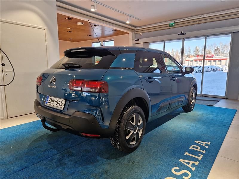 Käytetty Citroën C4 Cactus PureTech 110 HP (80 kW) 2018 Sininen Viistoperä