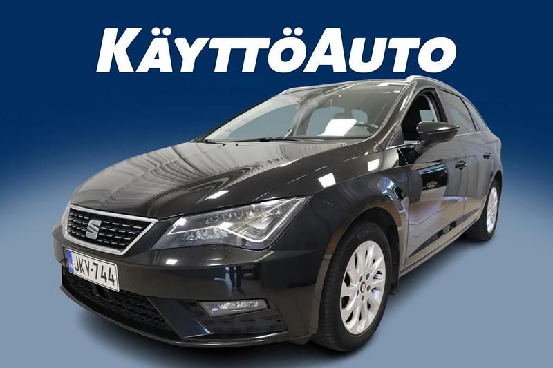 Käytetty Seat Leon ST Business 150 HP (110 kW) 2018 Musta Farmari