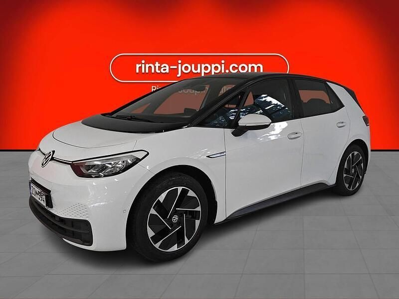 Valkoinen Käytetty 2022 VW ID.3 Pro Performance Viistoperä | 16 800 € (Perustarjous) - Kuva 1/3