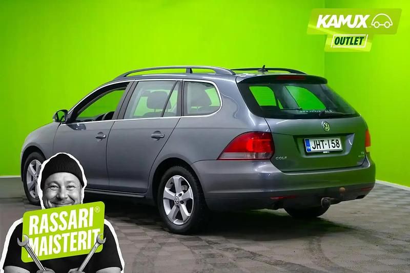 Käytetty VW Golf VI Comfortline 105 HP (77 kW) 2011 Hopea / harmaa Viistoperä