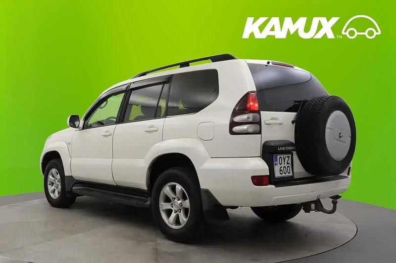Käytetty Toyota Land Cruiser 173 HP (127 kW) 2007 Valkoinen Katumaasturi