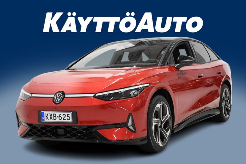 Kings red /black Käytetty 2025 VW ID.7 GTX Viistoperä | 61 900 € (Perustarjous) - Kuva 1/4