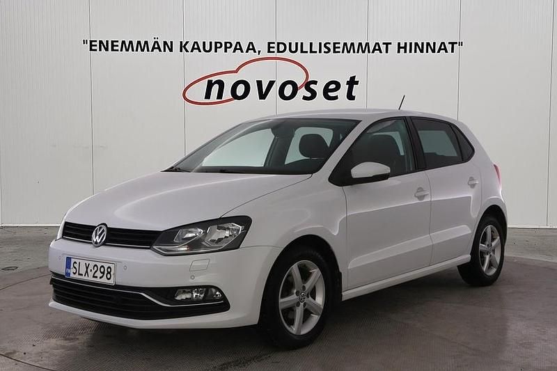 Valkoinen Käytetty 2015 VW Polo Comfortline Viistoperä | 11 970 € (Hieman kallis) - Kuva 1/4