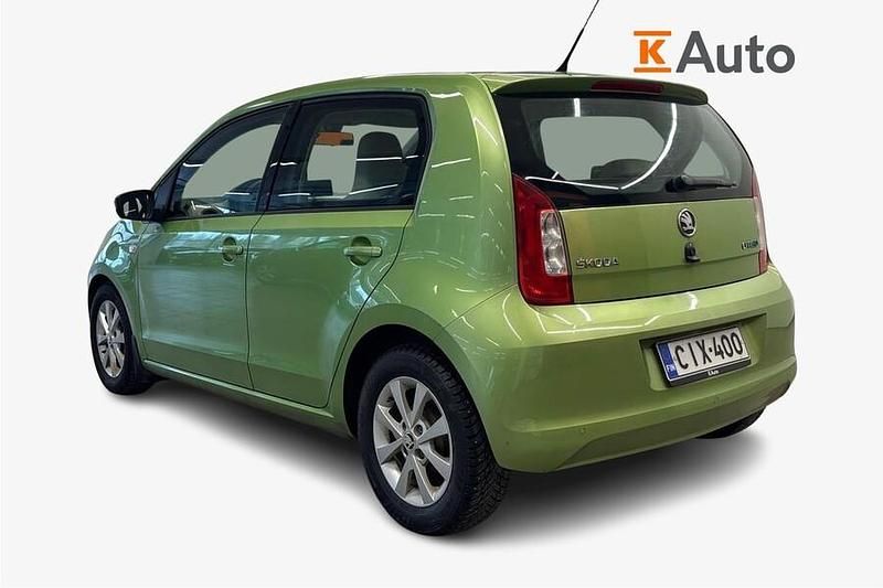Käytetty Skoda Citigo Elegance 75 HP (55 kW) 2012 Vihreä Viistoperä