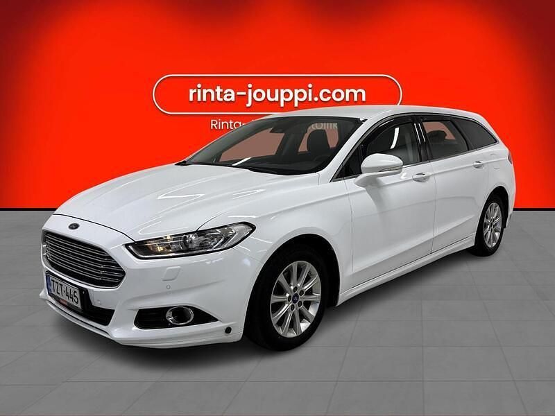 Valkoinen Käytetty 2015 Ford Mondeo Titanium Farmari | 5 490 € (Perustarjous) - Kuva 1/3