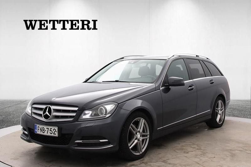 Harmaa Käytetty 2013 Mercedes C220 Farmari | 11 900 € (Hyvä tarjous) - Kuva 1/4