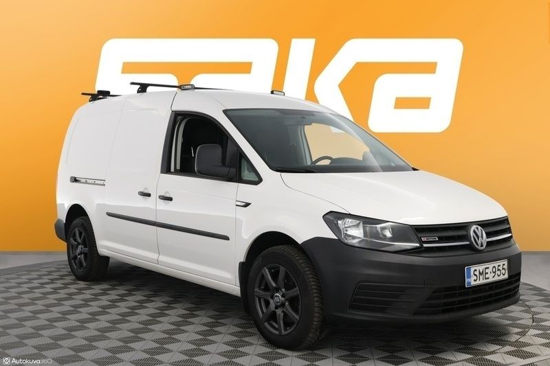Valkoinen Käytetty 2017 VW Caddy Maxi Tila-auto | 15 500 € (Supertarjous) - Kuva 1/3